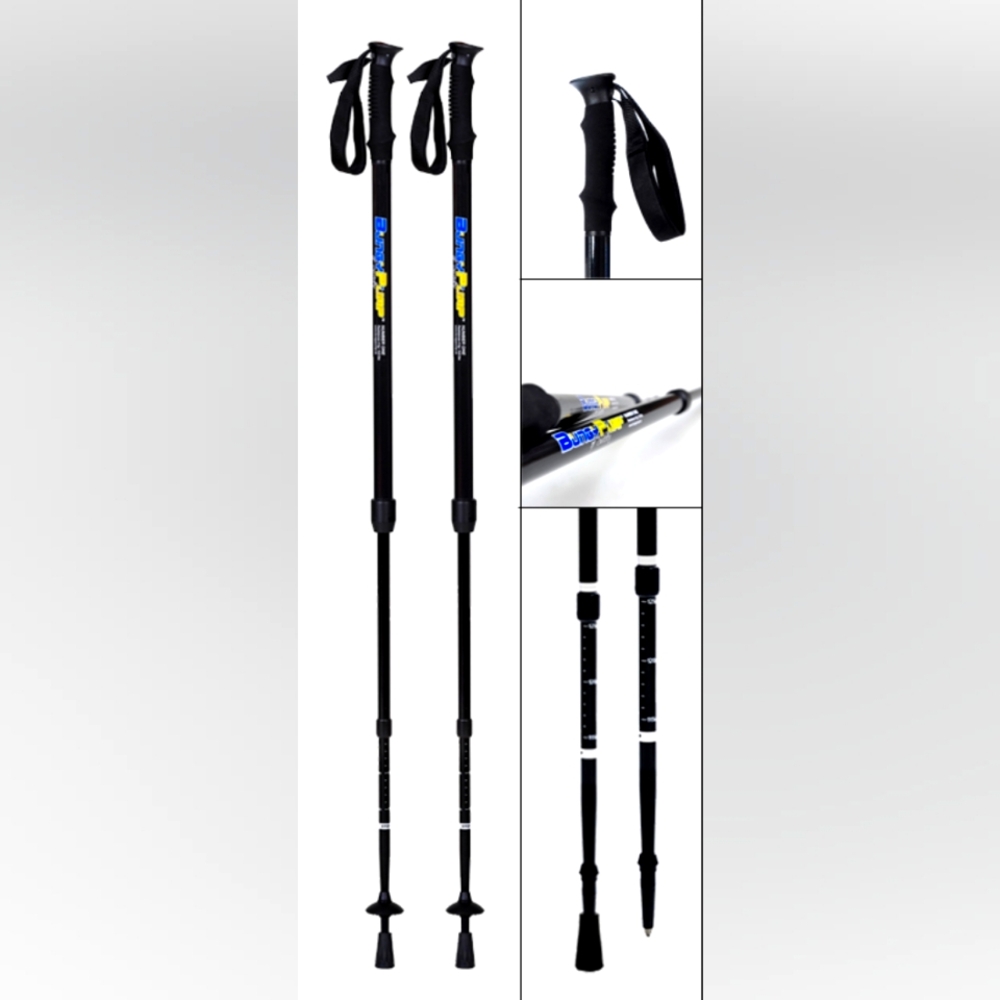 Bungy Pump Exercise, Resistance Trekking Poles